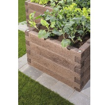 Hochbeet Durisol 230x230x80 cm rotbraun-thumb-4 Hochbeet Durisol 230x230x80 cm rotbraun-thumb-4
