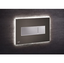 Alca Logo Spültaste mit zwei Tasten und LED-Beleuchtung