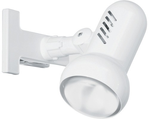 Weiße Außenwandleuchte