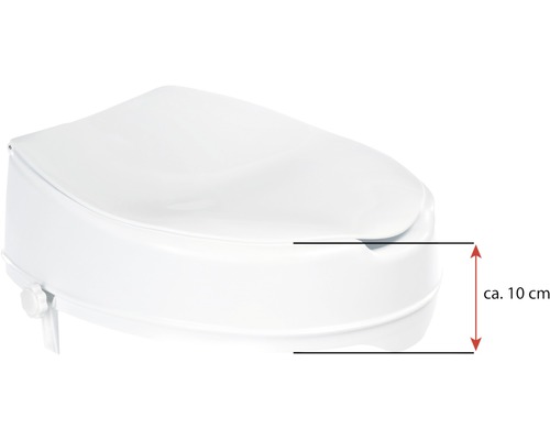 Toilettensitzerhöhung circa 10 Zentimeter hoch
