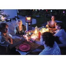 Heizstrahler Enders Polo 2.0 6 kW Terrassenheizer aus Edelstahl inkl. Schlauch und Gasdruckregler