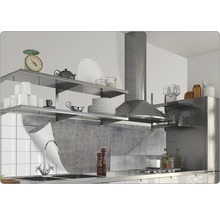 Küchenrückwand mySpotti splash Concrete Plates 2200x600x0,2 mm