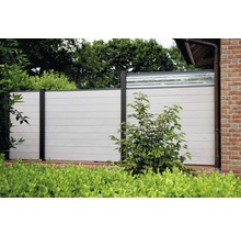 Sichtschutzzaun GroJa Stecksystem Bausatz Fertigset Flex geschlossen ohne Pfosten 180 x 180 cm BiColor-thumb-2 Sichtschutzzaun GroJa Stecksystem Bausatz Fertigset Flex geschlossen ohne Pfosten 180 x 180 cm BiColor-thumb-2