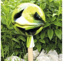 Gartendekoration Glaskugel auf Stab