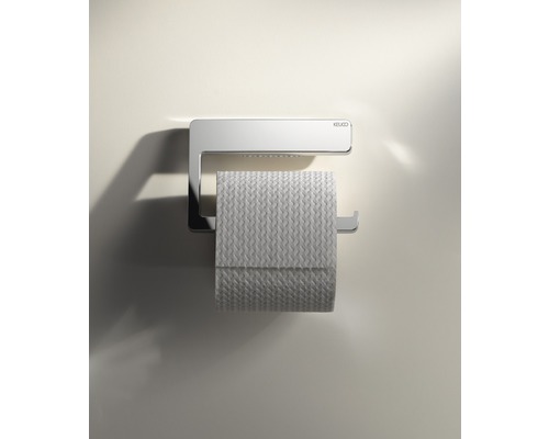 Toilettenpapierhalter mit Papierrolle