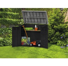 Garten-Gerätebox Keter Store-it-out inkl. Gasdruckfedern 145,5 x 82 x 125 cm anthrazit/grau-thumb-4