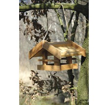 Vogelfutterhaus Basis aus Eichenholz 31x28x20 cm-thumb-2 Vogelfutterhaus Basis aus Eichenholz 31x28x20 cm-thumb-2