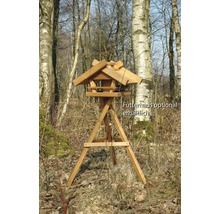 Vogelfutterhausständer aus Eiche massiv 60x60x90 cm-thumb-1 Vogelfutterhausständer aus Eiche massiv 60x60x90 cm-thumb-1