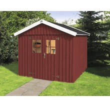Gartenhaus weka Öland inkl. Fußboden 240 x 246 cm schwedischrot
