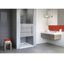 Drehtür für Nische Schulte Alexa Style 2.0 800x1920 mm Dekorglas Depoli alunatur
