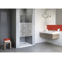 Drehtür für Nische Schulte Alexa Style 2.0 900x1920 mm Dekorglas Terazzo alunatur