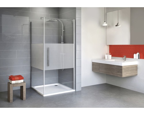 Drehtür mit Seitenwand Schulte Alexa Style 2.0 800x900x1920 mm Dekorglas Dezent alunatur Drehtür mit Seitenwand Schulte Alexa Style 2.0 800x900x1920 mm Dekorglas Dezent alunatur