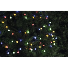 Weihnachtsbaum mit bunter Lichterkette