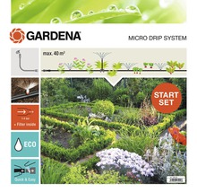Gardena Micro Drip System Start Set zur Bewässerung von Pflanzen im Garten
