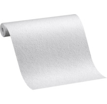 Rolle weiße Rauhfasertapete