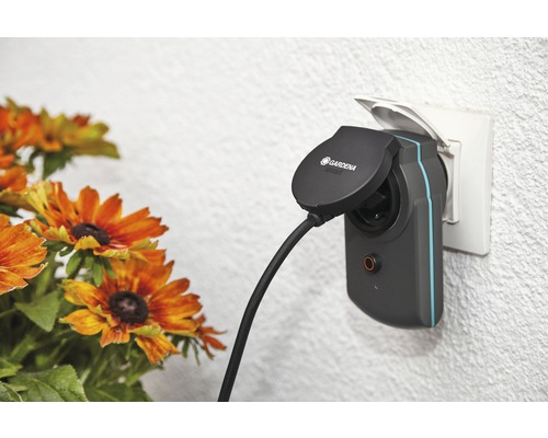 Gardena Smart Sensor Stecker in einer Steckdose