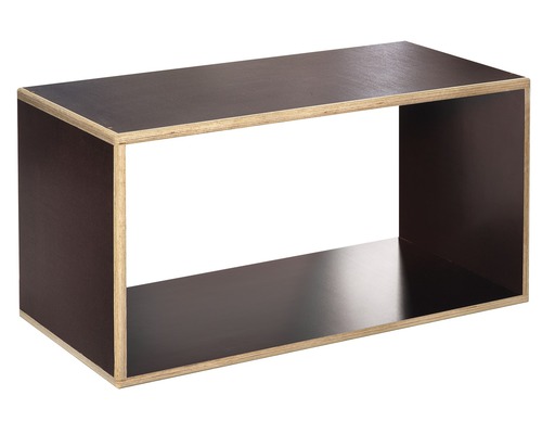 Regal aus beschichtetem Holz