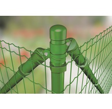 Eckpfosten ALBERTS Fix-Clip Pro® Set für Maschendrahthöhe 122 cm zum Aufschrauben grün-thumb-3 Eckpfosten ALBERTS Fix-Clip Pro® Set für Maschendrahthöhe 122 cm zum Aufschrauben grün-thumb-3