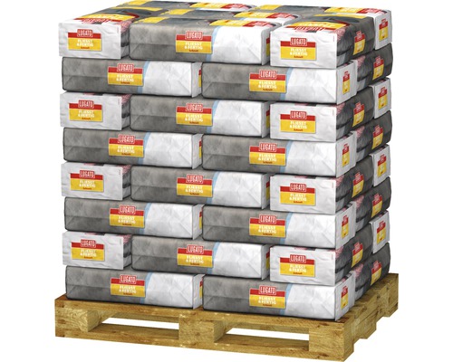 Palette mit Säcken Lugato Fliesenkleber