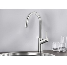 Küchenarmatur Blanco Carena-S 520767 mit Handbrause chrom-thumb-1 Küchenarmatur Blanco Carena-S 520767 mit Handbrause chrom-thumb-1