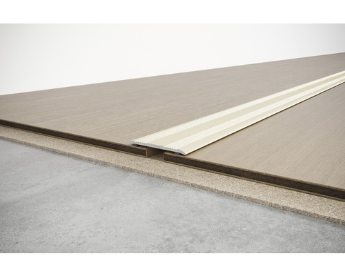 Bodenbelag mit Übergangsprofil