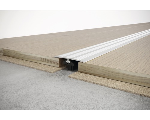 Aluminium Übergangsprofil zwischen zwei Holzböden