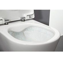 Wandtiefspülklosett-Set Laufen Pro spülrandlos weiß mit WC-Sitz-thumb-4 Wandtiefspülklosett-Set Laufen Pro spülrandlos weiß mit WC-Sitz-thumb-4
