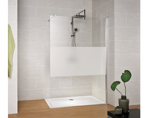Raumdusche Schulte Masterclass 1000x2000 mm Dekorglas Dezent chromoptik Badezimmer mit Duschkabine mit Teilblickdicht, Duschkopf und Duschwanne