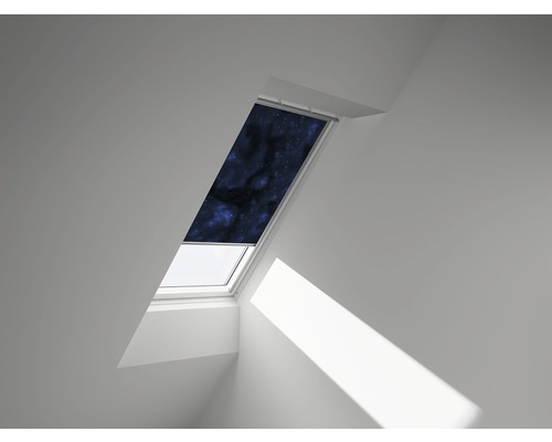 VELUX Verdunkelungsrollo Kids Universum manuell Rahmen aluminium DKL C02 4653S