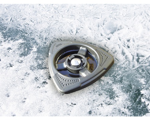 Eisbohrer Zentrierhilfe auf Eis