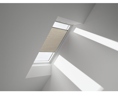 VELUX Wabenplissee Faltstore DuoLine beige manuell FHC PK08 1155S