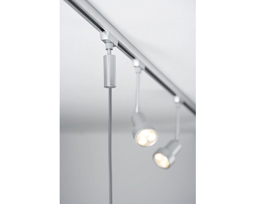 Deckenschiene mit Spots zur flexiblen Beleuchtung