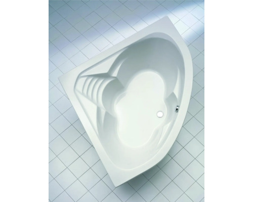 Eckbadewanne aus Acryl im Badezimmer
