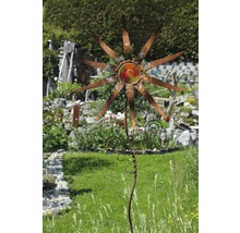 Gartenfigur Sonnenstab Rostdesign H 160 cm braun-thumb-1