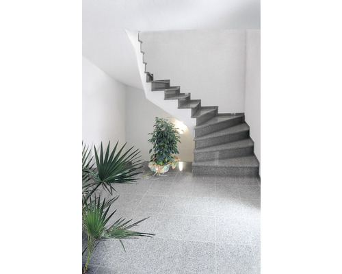 Granit-Terrassenplatte grau 40x40x3 cm (Online nur palettenweise Abnahme möglich)