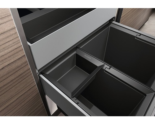 Abfalltrennsystem mit mehreren Behältern von Blanco