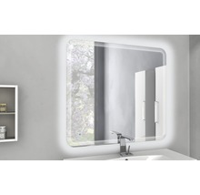 Lichtspiegel Baden Haus Touch ein/aus mit hinterbeleuchteten Streifendesign eckig 100x90 cm-thumb-5