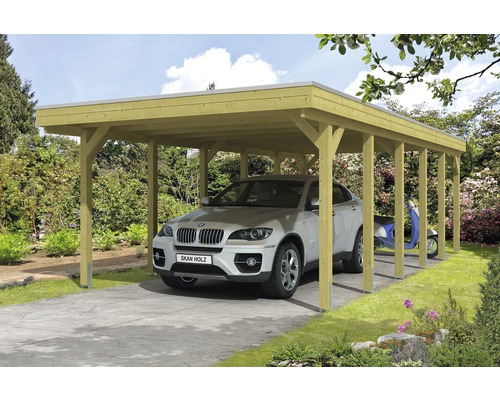 mit AT cm Friesland 557x708 | SKAN HORNBACH Doppelcarport HOLZ