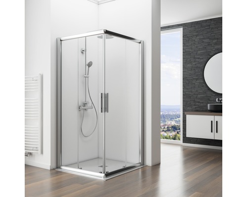Extra Lange Duschsäule Mit Einhebelmischer – Höhenverstellbar 100–150 Cm, Inkl. Regenbrause & Handbrause | Modernes Rundrohr-Design