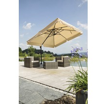 Ampelschirm Schneider 300 x 300 x 273 cm Polyester 200 g/m² natur-thumb-8 Ampelschirm Schneider 300 x 300 x 273 cm Polyester 200 g/m² natur-thumb-8