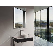 LED-Lichtspiegel DSK Silver Boulevard eckig 60x100 cm
