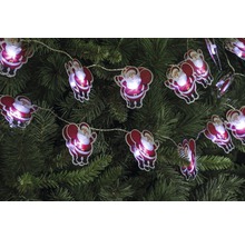 Lichterkette mit Weihnachtsmannmotiven zur Weihnachtsdekoration