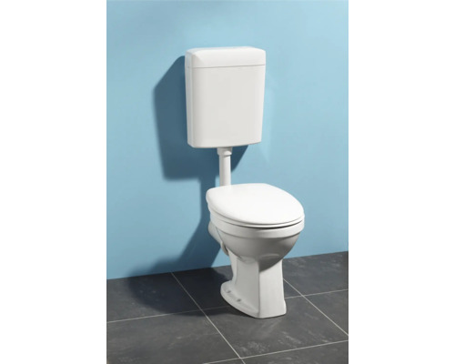 Stand WC mit Spülkasten für das Badezimmer.