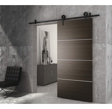 Schiebetürsystem Intersteel 200 cm Modern schwarz