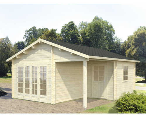 Gartenhaus Palmako Grace inkl. Fenster Fußboden Unterkonstruktion Schleppdach 510 x 550 cm Gartenhaus Palmako Grace inkl. Fenster Fußboden Unterkonstruktion Schleppdach 510 x 550 cm