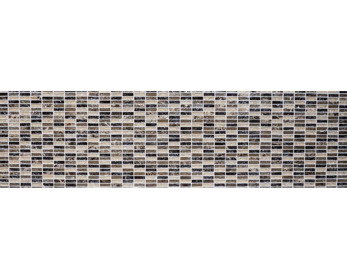 Mosaikfliese mit rechteckigen Steinen