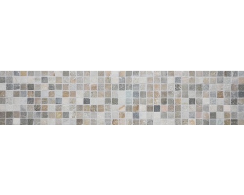 Mosaikfliese mit quadratischen Steinen