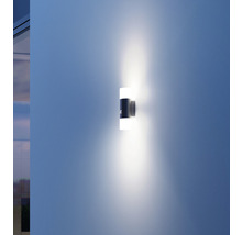 Steinel Sensor LED Außenwandleuchte 9,8 W 797 lm 3000 K warmweiß 235x80 mm L 910 S silber-thumb-5 Steinel Sensor LED Außenwandleuchte 9,8 W 797 lm 3000 K warmweiß 235x80 mm L 910 S silber-thumb-5