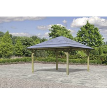 Holzpavillon mit Dach für den Gartenbereich