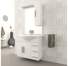 Badmöbel-Set Baden Haus Aida Keramik 173x85x50 cm Keramikwaschbecken weiß mit Spiegel-thumb-3 Badmöbel-Set Baden Haus Aida Keramik 173x85x50 cm Keramikwaschbecken weiß mit Spiegel-thumb-3